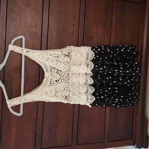 BKE crochet tank